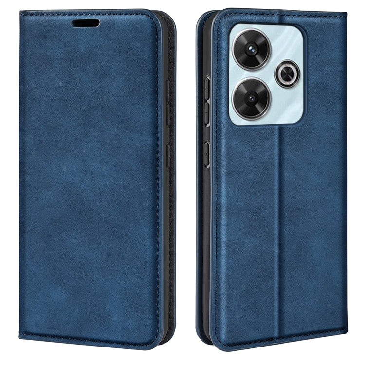Retro-skin Magnetic Suction Leather Phone Case, For Xiaomi 15, For Xiaomi Redmi Note 14 5G, For Xiaomi Redmi Note 14 Pro+ 5G, For Xiaomi Redmi Note 14 Pro 5G, For Xiaomi 14T Pro, For Xiaomi 14T, For Xiaomi Redmi 14C 4G, For Xiaomi Redmi K70 Ultra      ...