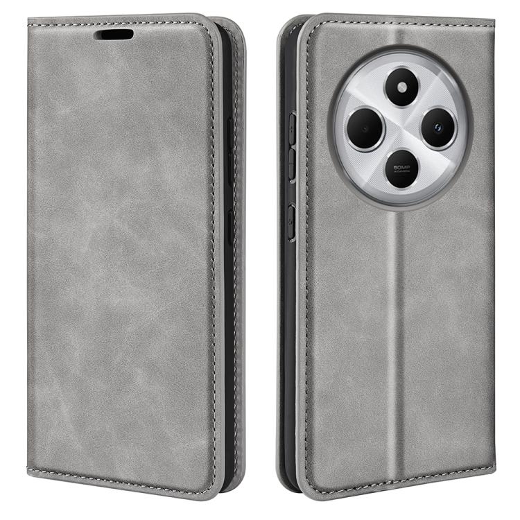 Retro-skin Magnetic Suction Leather Phone Case, For Xiaomi 15, For Xiaomi Redmi Note 14 5G, For Xiaomi Redmi Note 14 Pro+ 5G, For Xiaomi Redmi Note 14 Pro 5G, For Xiaomi 14T Pro, For Xiaomi 14T, For Xiaomi Redmi 14C 4G, For Xiaomi Redmi K70 Ultra      ...