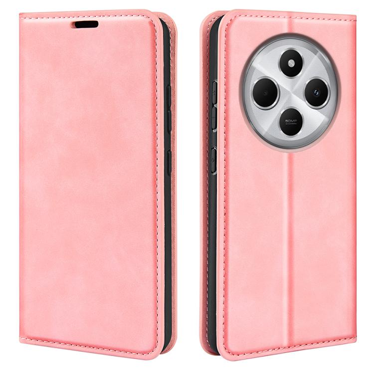 Retro-skin Magnetic Suction Leather Phone Case, For Xiaomi 15, For Xiaomi Redmi Note 14 5G, For Xiaomi Redmi Note 14 Pro+ 5G, For Xiaomi Redmi Note 14 Pro 5G, For Xiaomi 14T Pro, For Xiaomi 14T, For Xiaomi Redmi 14C 4G, For Xiaomi Redmi K70 Ultra      ...