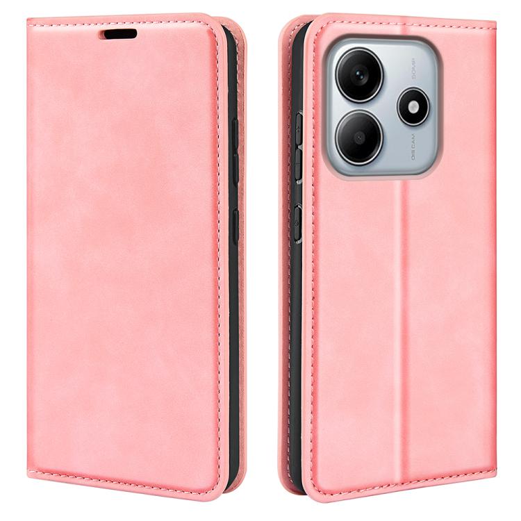 Retro-skin Magnetic Suction Leather Phone Case, For Xiaomi 15, For Xiaomi Redmi Note 14 5G, For Xiaomi Redmi Note 14 Pro+ 5G, For Xiaomi Redmi Note 14 Pro 5G, For Xiaomi 14T Pro, For Xiaomi 14T, For Xiaomi Redmi 14C 4G, For Xiaomi Redmi K70 Ultra      ...