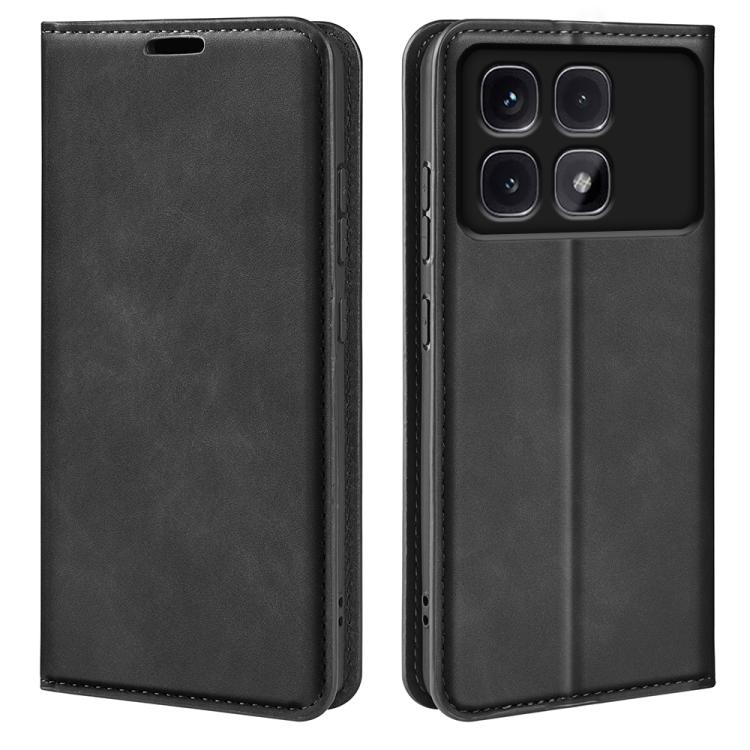 Retro-skin Magnetic Suction Leather Phone Case, For Xiaomi 15, For Xiaomi Redmi Note 14 5G, For Xiaomi Redmi Note 14 Pro+ 5G, For Xiaomi Redmi Note 14 Pro 5G, For Xiaomi 14T Pro, For Xiaomi 14T, For Xiaomi Redmi 14C 4G, For Xiaomi Redmi K70 Ultra      ...
