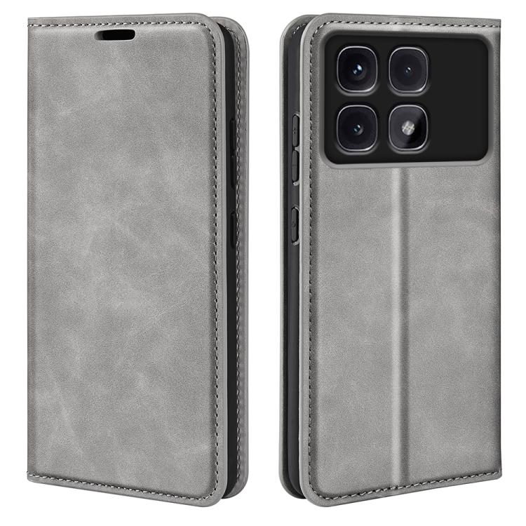 Retro-skin Magnetic Suction Leather Phone Case, For Xiaomi 15, For Xiaomi Redmi Note 14 5G, For Xiaomi Redmi Note 14 Pro+ 5G, For Xiaomi Redmi Note 14 Pro 5G, For Xiaomi 14T Pro, For Xiaomi 14T, For Xiaomi Redmi 14C 4G, For Xiaomi Redmi K70 Ultra      ...