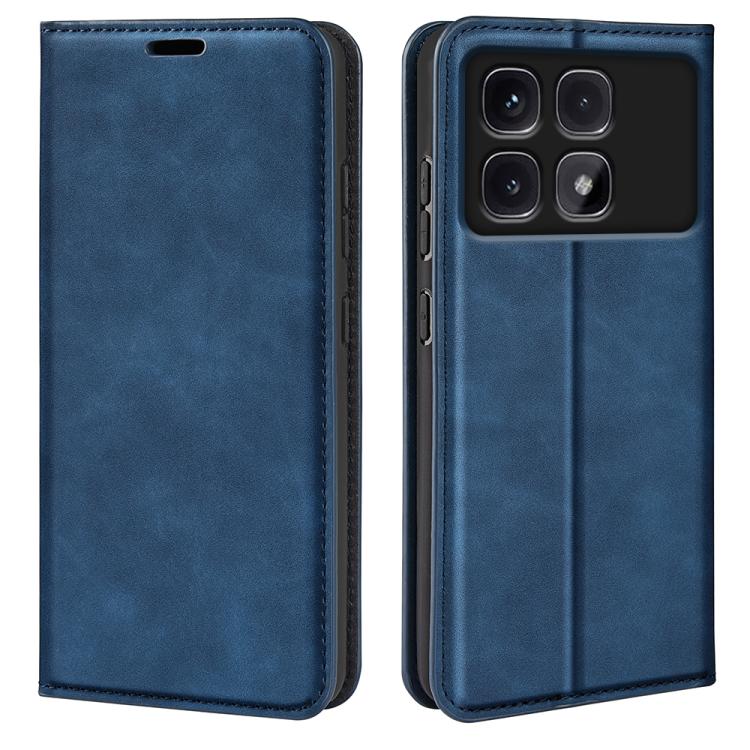 Retro-skin Magnetic Suction Leather Phone Case, For Xiaomi 15, For Xiaomi Redmi Note 14 5G, For Xiaomi Redmi Note 14 Pro+ 5G, For Xiaomi Redmi Note 14 Pro 5G, For Xiaomi 14T Pro, For Xiaomi 14T, For Xiaomi Redmi 14C 4G, For Xiaomi Redmi K70 Ultra      ...