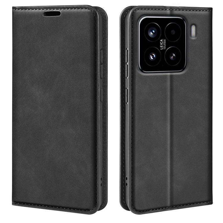 Retro-skin Magnetic Suction Leather Phone Case, For Xiaomi 15, For Xiaomi Redmi Note 14 5G, For Xiaomi Redmi Note 14 Pro+ 5G, For Xiaomi Redmi Note 14 Pro 5G, For Xiaomi 14T Pro, For Xiaomi 14T, For Xiaomi Redmi 14C 4G, For Xiaomi Redmi K70 Ultra      ...