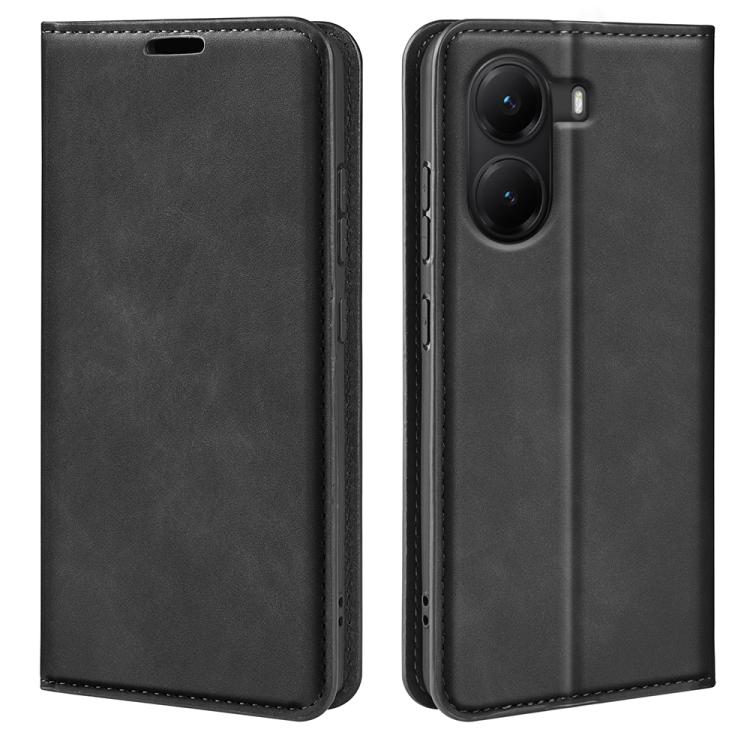 Retro-skin Magnetic Suction Leather Phone Case, For Redmi K80 Pro / Poco F7 Ultra, For Redmi K80 / Poco F7 Pro, For Redmi Note 14 4G 164.84mm, For Xiaomi 15 Ultra, For Xiaomi Poco X7 Pro, For Xiaomi Poco M7 Pro 5G, For Xiaomi Redmi Note 14 Pro 4G      ...