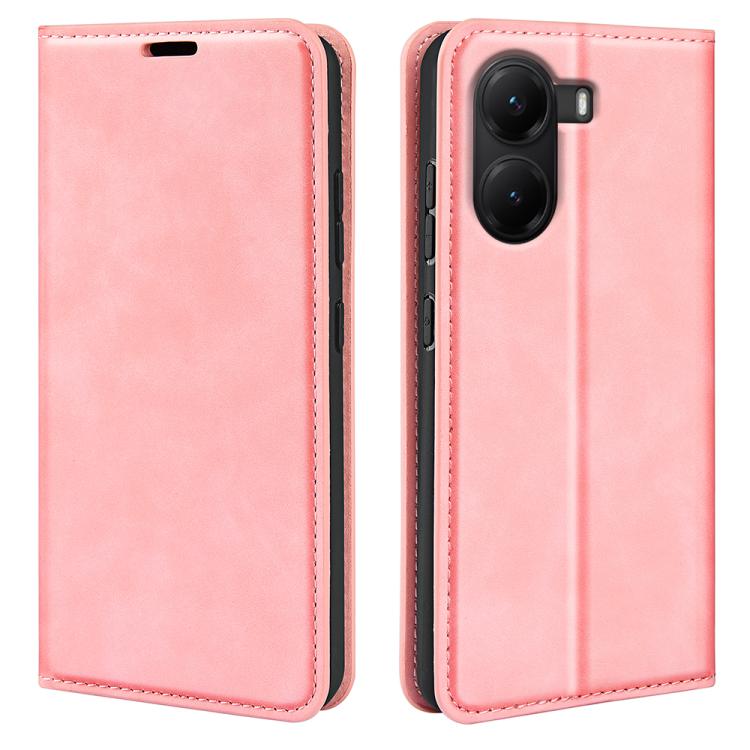 Retro-skin Magnetic Suction Leather Phone Case, For Redmi K80 Pro / Poco F7 Ultra, For Redmi K80 / Poco F7 Pro, For Redmi Note 14 4G 164.84mm, For Xiaomi 15 Ultra, For Xiaomi Poco X7 Pro, For Xiaomi Poco M7 Pro 5G, For Xiaomi Redmi Note 14 Pro 4G      ...