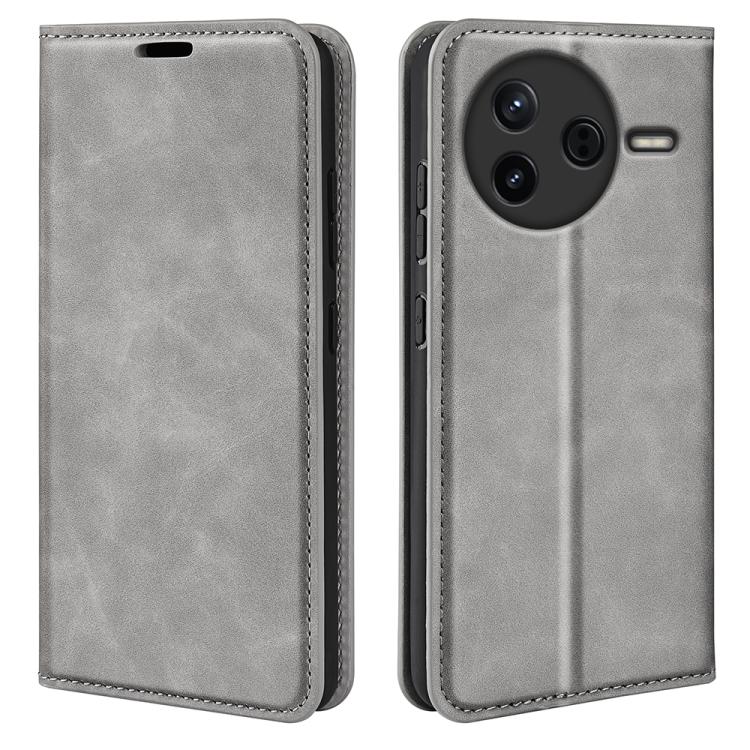 Retro-skin Magnetic Suction Leather Phone Case, For Redmi K80 Pro / Poco F7 Ultra, For Redmi K80 / Poco F7 Pro, For Redmi Note 14 4G 164.84mm, For Xiaomi 15 Ultra, For Xiaomi Poco X7 Pro, For Xiaomi Poco M7 Pro 5G, For Xiaomi Redmi Note 14 Pro 4G      ...