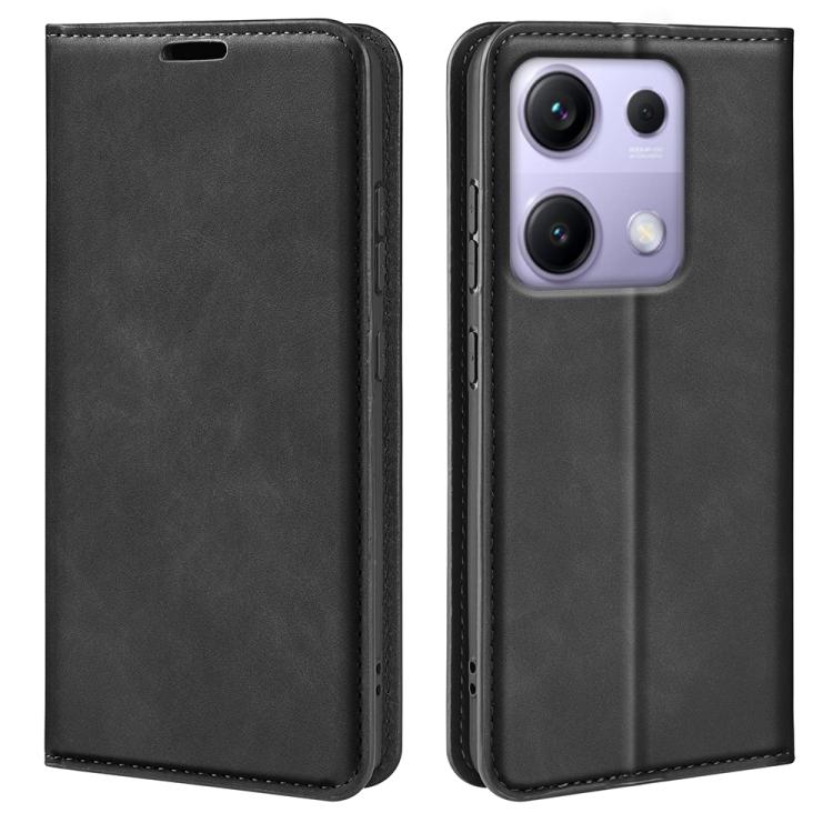 Retro-skin Magnetic Suction Leather Phone Case, For Xiaomi 17 Pro Max, For Redmi Note 15 Pro Global 163.6mm, For Xiaomi 17 Pro, For Xiaomi 17, For Redmi 15C 5G / 4G EU 173mm, For Xiaomi 15T Pro, For Xiaomi 15T, For Redmi A5 4G 173.3mm                  ...