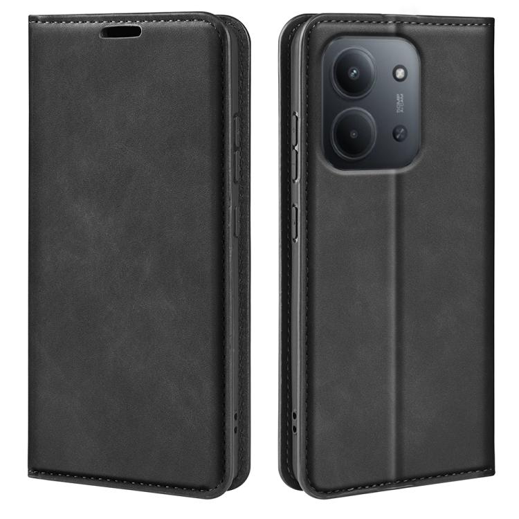 Retro-skin Magnetic Suction Leather Phone Case, For Xiaomi 17 Pro Max, For Redmi Note 15 Pro Global 163.6mm, For Xiaomi 17 Pro, For Xiaomi 17, For Redmi 15C 5G / 4G EU 173mm, For Xiaomi 15T Pro, For Xiaomi 15T, For Redmi A5 4G 173.3mm                  ...