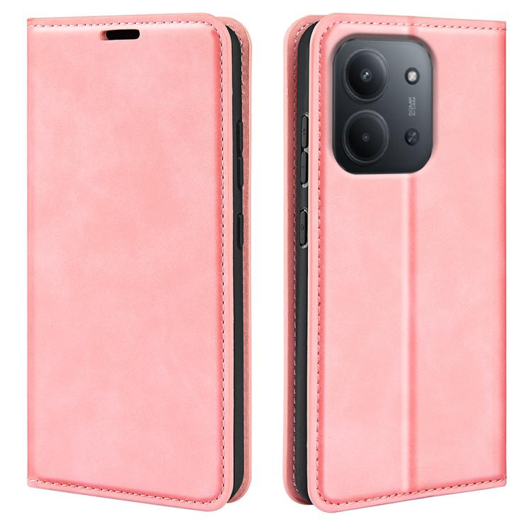 Retro-skin Magnetic Suction Leather Phone Case, For Redmi A7 Pro 171mm / Poco C85x 5G, For Redmi Turbo 5 Max / Poco X8 Pro Max, For Redmi Turbo 5 5G / Poco X8 Pro 5G, For Redmi Note 15 Pro+ Global 163.3mm, For Redmi Note 15 4G / 5G Global 164mm        ...