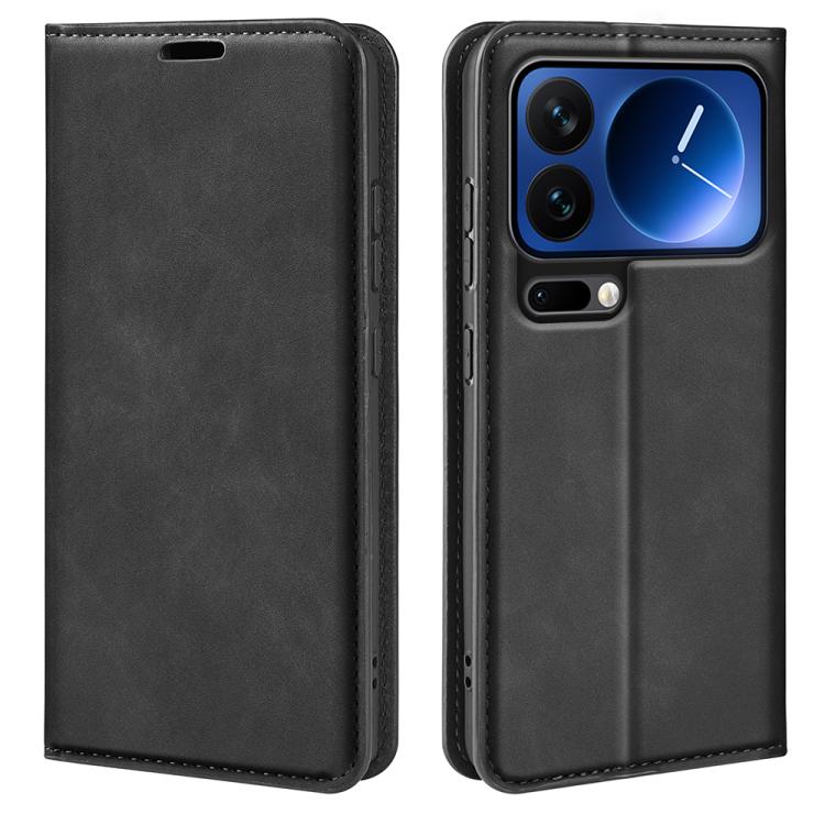 Retro-skin Magnetic Suction Leather Phone Case, For Xiaomi 17 Pro Max, For Redmi Note 15 Pro Global 163.6mm, For Xiaomi 17 Pro, For Xiaomi 17, For Redmi 15C 5G / 4G EU 173mm, For Xiaomi 15T Pro, For Xiaomi 15T, For Redmi A5 4G 173.3mm                  ...