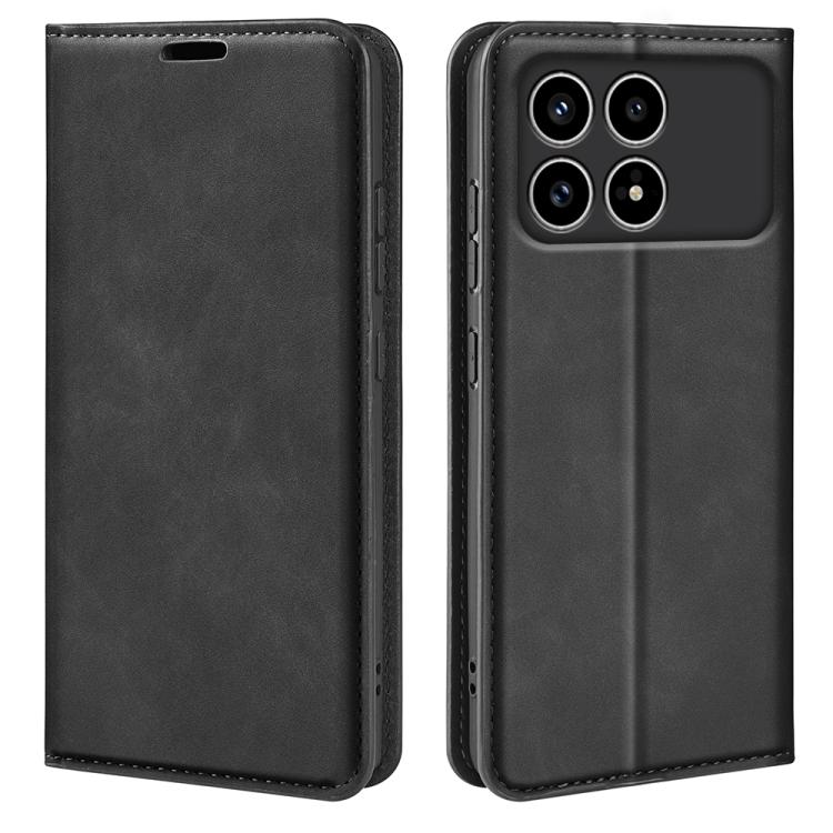 Retro-skin Magnetic Suction Leather Phone Case, For Redmi A7 Pro 171mm / Poco C85x 5G, For Redmi Turbo 5 Max / Poco X8 Pro Max, For Redmi Turbo 5 5G / Poco X8 Pro 5G, For Redmi Note 15 Pro+ Global 163.3mm, For Redmi Note 15 4G / 5G Global 164mm        ...