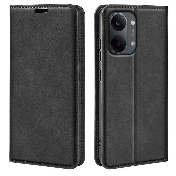 Retro-skin Magnetic Suction Leather Phone Case, For Redmi A7 Pro 171mm / Poco C85x 5G, For Redmi Turbo 5 Max / Poco X8 Pro Max, For Redmi Turbo 5 5G / Poco X8 Pro 5G, For Redmi Note 15 Pro+ Global 163.3mm, For Redmi Note 15 4G / 5G Global 164mm        ...