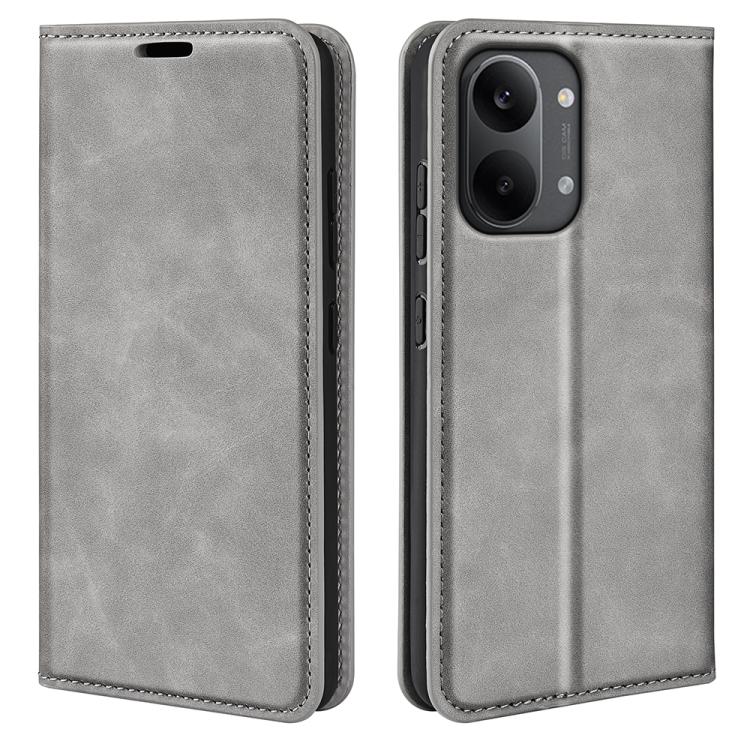 Retro-skin Magnetic Suction Leather Phone Case, For Redmi A7 Pro 171mm / Poco C85x 5G, For Xiaomi 17T, For Redmi Turbo 5 Max / Poco X8 Pro Max, For Redmi Turbo 5 5G / Poco X8 Pro 5G, For Redmi Note 15 Pro+ Global 163.3mm                                ...