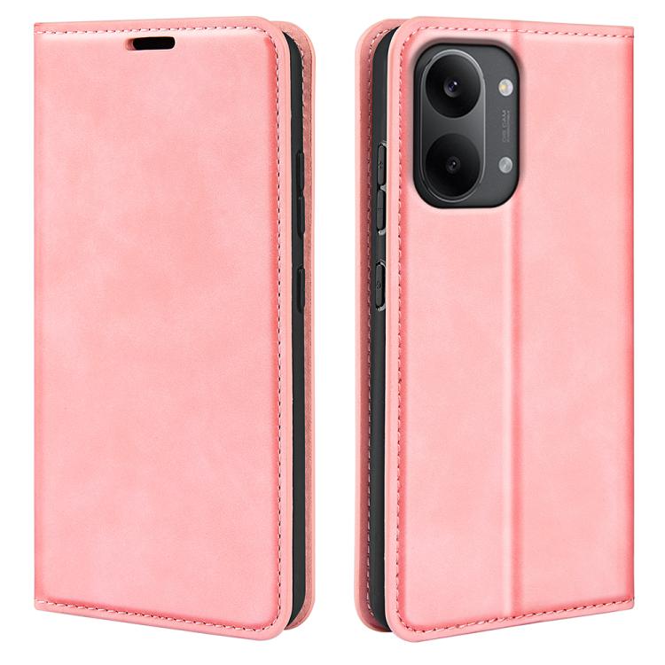Retro-skin Magnetic Suction Leather Phone Case, For Redmi A7 Pro 171mm / Poco C85x 5G, For Xiaomi 17T, For Redmi Turbo 5 Max / Poco X8 Pro Max, For Redmi Turbo 5 5G / Poco X8 Pro 5G, For Redmi Note 15 Pro+ Global 163.3mm                                ...