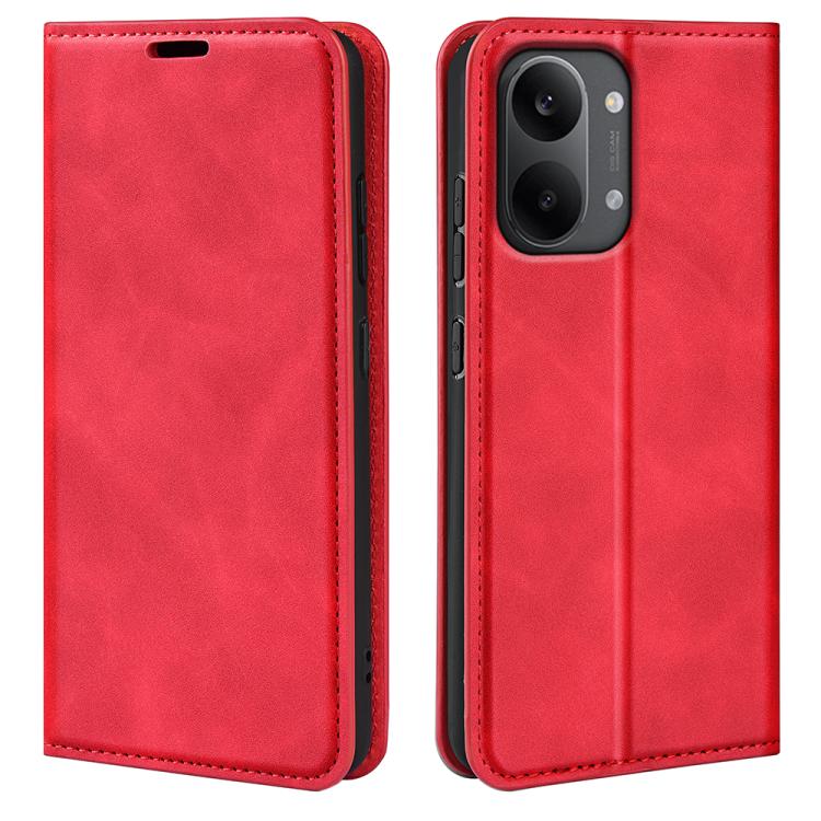 Retro-skin Magnetic Suction Leather Phone Case, For Redmi A7 Pro 171mm / Poco C85x 5G, For Xiaomi 17T, For Redmi Turbo 5 Max / Poco X8 Pro Max, For Redmi Turbo 5 5G / Poco X8 Pro 5G, For Redmi Note 15 Pro+ Global 163.3mm                                ...