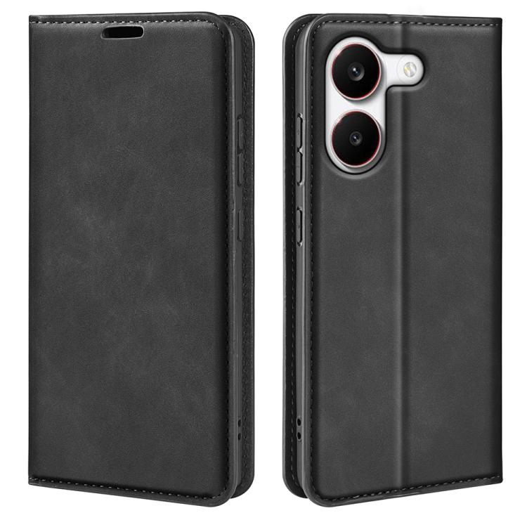 Retro-skin Magnetic Suction Leather Phone Case, For Redmi A7 Pro 171mm / Poco C85x 5G, For Redmi Turbo 5 Max / Poco X8 Pro Max, For Redmi Turbo 5 5G / Poco X8 Pro 5G, For Redmi Note 15 Pro+ Global 163.3mm, For Redmi Note 15 4G / 5G Global 164mm        ...
