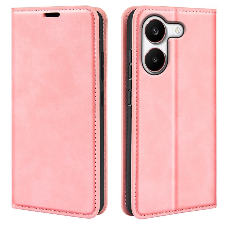 Retro-skin Magnetic Suction Leather Phone Case, For Redmi A7 Pro 171mm / Poco C85x 5G, For Xiaomi 17T, For Redmi Turbo 5 Max / Poco X8 Pro Max, For Redmi Turbo 5 5G / Poco X8 Pro 5G, For Redmi Note 15 Pro+ Global 163.3mm                                ...