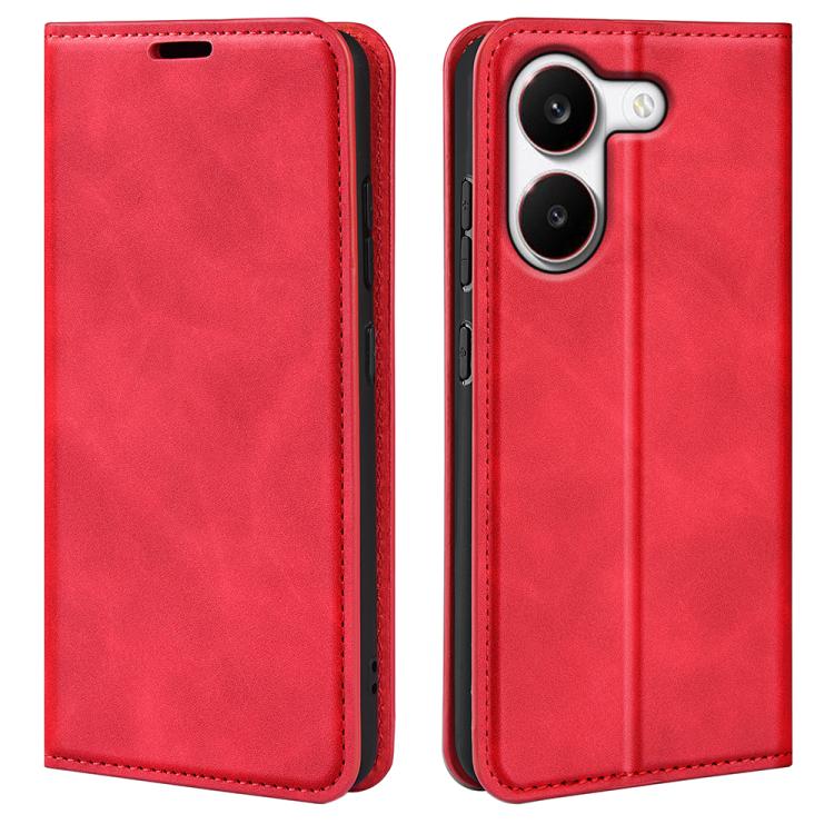 Retro-skin Magnetic Suction Leather Phone Case, For Redmi A7 Pro 171mm / Poco C85x 5G, For Redmi Turbo 5 Max / Poco X8 Pro Max, For Redmi Turbo 5 5G / Poco X8 Pro 5G, For Redmi Note 15 Pro+ Global 163.3mm, For Redmi Note 15 4G / 5G Global 164mm        ...