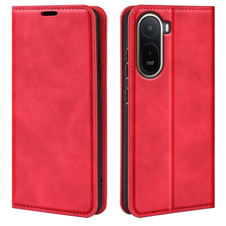 Retro-skin Magnetic Suction Leather Phone Case, For Redmi A7 Pro 171mm / Poco C85x 5G, For Redmi Turbo 5 Max / Poco X8 Pro Max, For Redmi Turbo 5 5G / Poco X8 Pro 5G, For Redmi Note 15 Pro+ Global 163.3mm, For Redmi Note 15 4G / 5G Global 164mm        ...