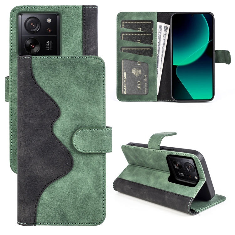 Stitching Horizontal Flip Leather Phone Case, For Xiaomi Redmi Note 13 Pro 5G, For Xiaomi Redmi K70, For Xiaomi 13T, For Redmi Note 15 Pro+ 5G Global 163.3mm, For Redmi Note 15 4G / 5G EU 164mm