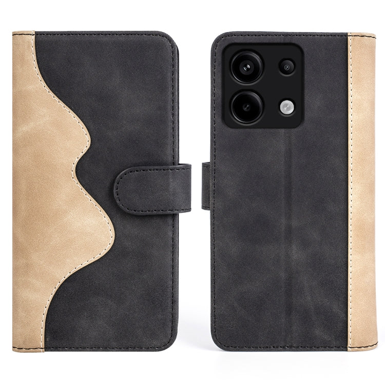 Stitching Horizontal Flip Leather Phone Case, For Xiaomi Redmi Note 13 Pro 5G, For Xiaomi Redmi K70, For Xiaomi 13T, For Redmi Note 15 Pro+ 5G Global 163.3mm, For Redmi Note 15 4G / 5G EU 164mm