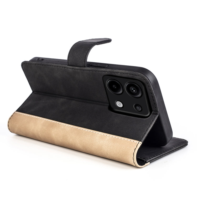 Stitching Horizontal Flip Leather Phone Case, For Xiaomi Redmi Note 13 Pro 5G, For Xiaomi Redmi K70, For Xiaomi 13T, For Redmi Note 15 Pro+ 5G Global 163.3mm, For Redmi Note 15 4G / 5G EU 164mm