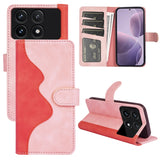 Stitching Horizontal Flip Leather Phone Case, For Xiaomi Redmi Note 13 Pro 5G, For Xiaomi Redmi K70, For Xiaomi 13T, For Redmi Note 15 Pro+ 5G Global 163.3mm, For Redmi Note 15 4G / 5G EU 164mm