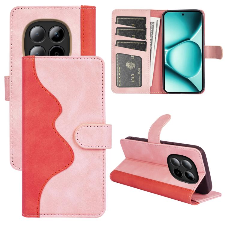 Stitching Horizontal Flip Leather Phone Case, For Xiaomi Redmi Note 13 Pro 5G, For Xiaomi Redmi K70, For Xiaomi 13T, For Redmi Note 15 Pro+ 5G Global 163.3mm, For Redmi Note 15 4G / 5G EU 164mm