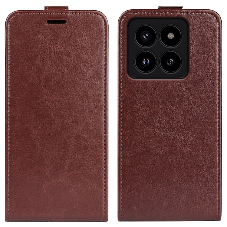 R64 Texture Single Vertical Flip Leather Phone Case, For Xiaomi Redmi K70E, For Xiaomi 14 Pro, For Xiaomi 14, For Xiaomi Redmi Note 13, For Xiaomi Redmi Note 13C, For Xiaomi Redmi Note 13 Pro+, For Xiaomi Redmi Note 13 Pro 5G, For Xiaomi Redmi K70     ...