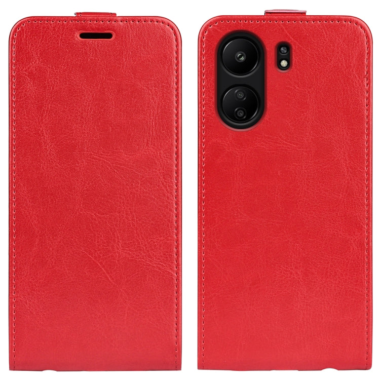 R64 Texture Single Vertical Flip Leather Phone Case, For Xiaomi Redmi K70E, For Xiaomi 14 Pro, For Xiaomi 14, For Xiaomi Redmi Note 13, For Xiaomi Redmi Note 13C, For Xiaomi Redmi Note 13 Pro+, For Xiaomi Redmi Note 13 Pro 5G, For Xiaomi Redmi K70     ...