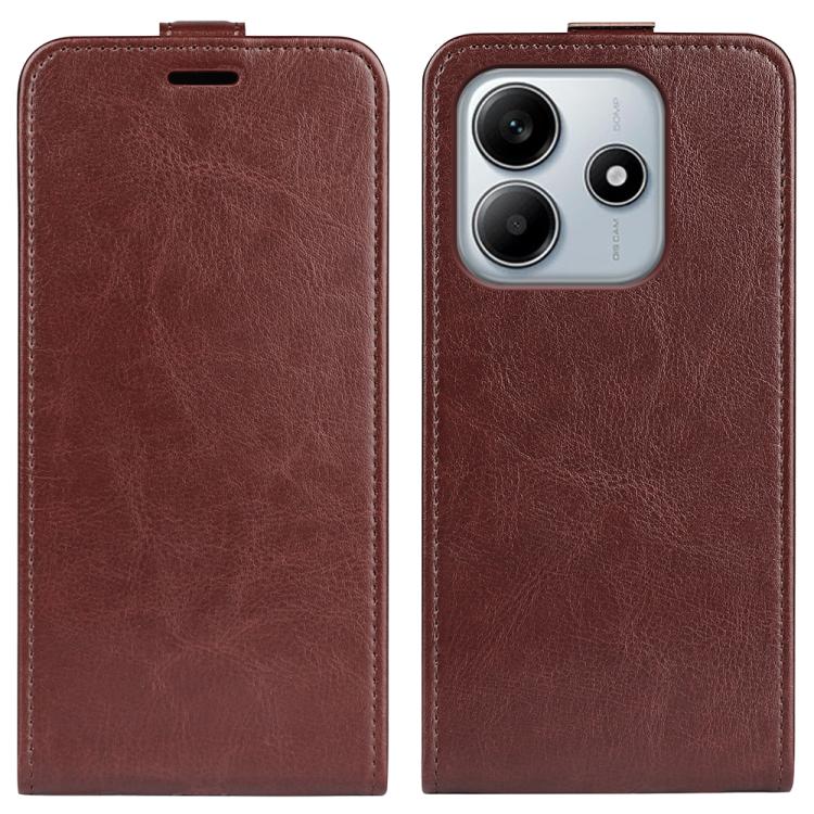 R64 Texture Single Vertical Flip Leather Phone Case, For Xiaomi 15 Ultra, For Xiaomi Poco X7 Pro, For Xiaomi Poco M7 Pro 5G, For Redmi Note 14 Pro 4G, For Redmi Note 14 4G 163.25mm, For Xiaomi 15 Pro, For Xiaomi 15, For Xiaomi Redmi Note 14 5G         ...