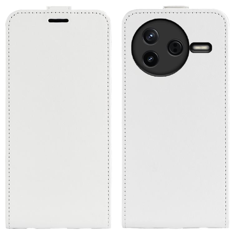 R64 Texture Single Vertical Flip Leather Phone Case, For Redmi K80 Pro / Poco F7 Ultra, For Redmi K80 / Poco F7 Pro