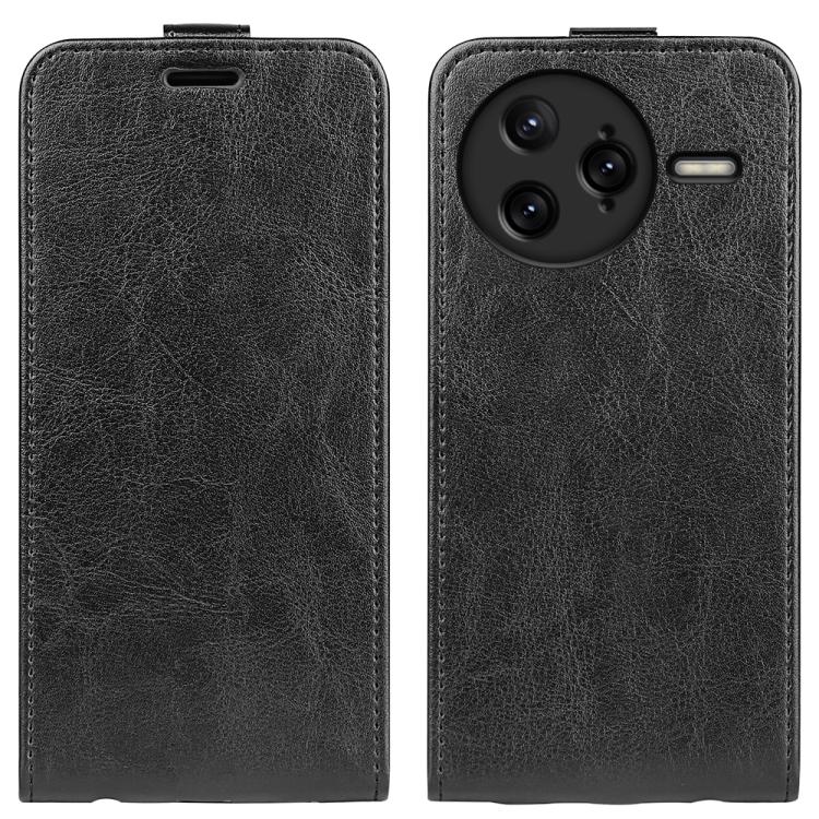 R64 Texture Single Vertical Flip Leather Phone Case, For Redmi K80 Pro / Poco F7 Ultra, For Redmi K80 / Poco F7 Pro
