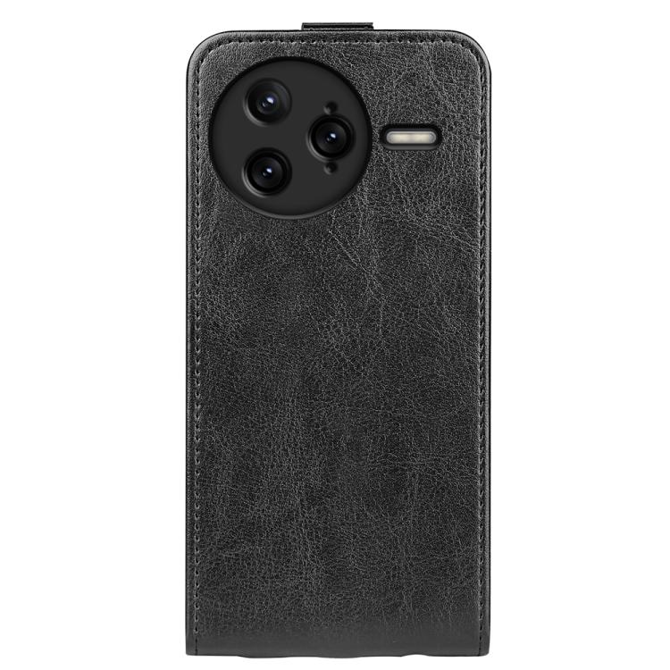 R64 Texture Single Vertical Flip Leather Phone Case, For Redmi K80 Pro / Poco F7 Ultra, For Redmi K80 / Poco F7 Pro