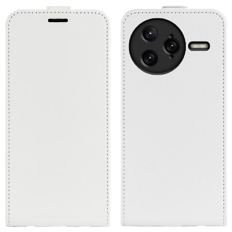 R64 Texture Single Vertical Flip Leather Phone Case, For Redmi K80 Pro / Poco F7 Ultra, For Redmi K80 / Poco F7 Pro