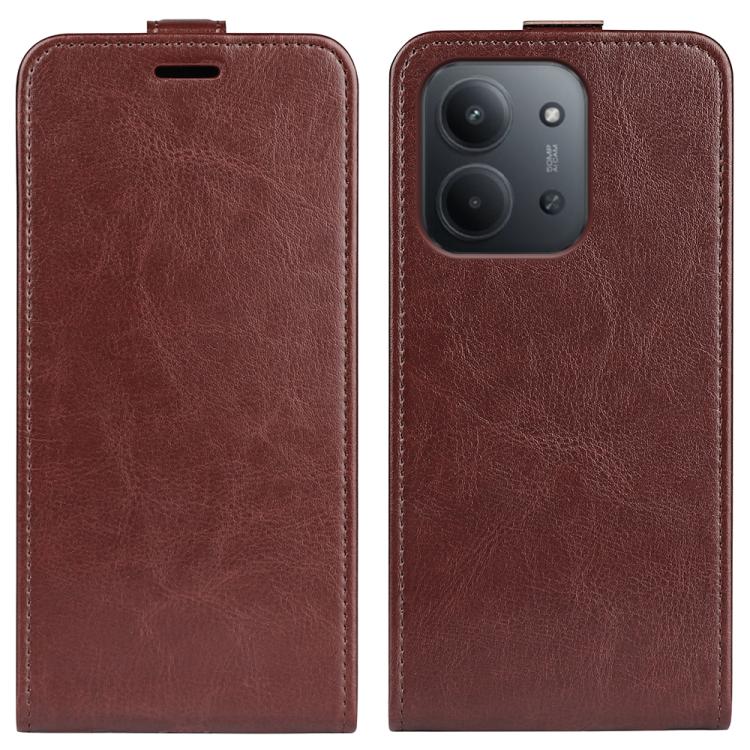 R64 Texture Single Vertical Flip Leather Phone Case, For Xiaomi Redmi Note 13 Pro+, For Xiaomi Redmi Note 13 Pro 5G, For Xiaomi Redmi K70, For Xiaomi 13T, For Redmi A7 Pro 171mm / Poco C85x 5G, For Redmi Turbo 5 Max / Poco X8 Pro Max                   ...