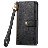 Love Zipper Lanyard Leather Phone Case, For Xiaomi 14 Ultra, For Xiaomi Redmi Note 13 5G, For Xiaomi Redmi Note 13 Pro 5G, For Xiaomi 13T, For Xiaomi 13 Lite, For Redmi 15C 5G / 4G Glodal 171mm