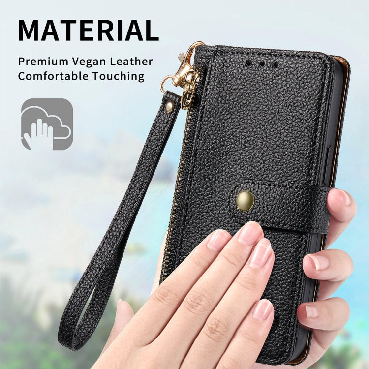 Love Zipper Lanyard Leather Phone Case, For Xiaomi 14 Ultra, For Xiaomi Redmi Note 13 5G, For Xiaomi Redmi Note 13 Pro 5G, For Xiaomi 13T, For Xiaomi 13 Lite, For Redmi 15C 5G / 4G Glodal 171mm