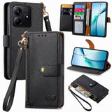 Love Zipper Lanyard Leather Phone Case, For Xiaomi 15, For Xiaomi Redmi Note 14 5G, For Xiaomi Redmi Note 14 Pro+ 5G, For Xiaomi Redmi Note 14 Pro 5G, For Xiaomi Redmi A3 4G, For Xiaomi Redmi Note 13 Pro 4G, For Xiaomi Redmi Note 13 4G                 ...