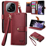 Love Zipper Lanyard Leather Phone Case, For Xiaomi 15, For Xiaomi Redmi Note 14 5G, For Xiaomi Redmi Note 14 Pro+ 5G, For Xiaomi Redmi Note 14 Pro 5G, For Xiaomi Redmi A3 4G, For Xiaomi Redmi Note 13 Pro 4G, For Xiaomi Redmi Note 13 4G                 ...