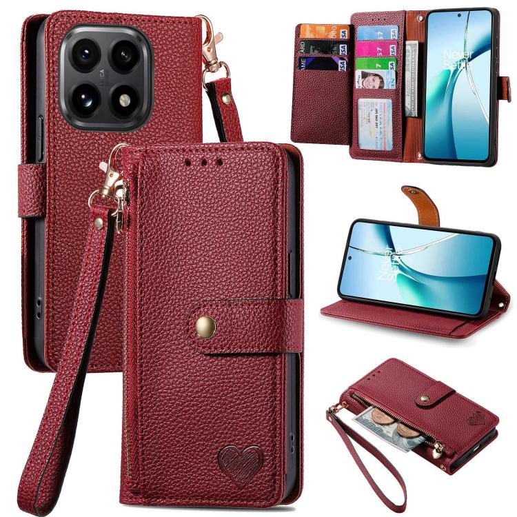 Love Zipper Lanyard Leather Phone Case, For Xiaomi 15T Pro, For Xiaomi 15T, For Redmi Note 14 4G 164.84mm, For Xiaomi 15 Ultra, For Redmi Turbo 4, For Xiaomi Poco X7 Pro, For Redmi Note 14 4G 163.25mm, For Xiaomi 15 Pro