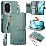 Love Zipper Lanyard Leather Phone Case, For Xiaomi Poco X8 Pro Max 5G, For Xiaomi Poco X8 Pro 5G, For Redmi Turbo 5 Max 5G, For Redmi Turbo 5 5G, For Xiaomi 17 Pro Max, For Xiaomi 17 Pro, For Xiaomi 17, For Xiaomi Poco M7 4G 169mm
