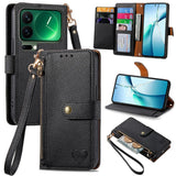 Love Zipper Lanyard Leather Phone Case, For Xiaomi Poco X8 Pro Max 5G, For Xiaomi Poco X8 Pro 5G, For Redmi Turbo 5 Max 5G, For Redmi Turbo 5 5G, For Xiaomi 17 Pro Max, For Xiaomi 17 Pro, For Xiaomi 17, For Xiaomi Poco M7 4G 169mm