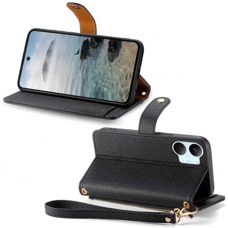 Love Zipper Lanyard Leather Phone Case, For Xiaomi Poco X8 Pro Max 5G, For Xiaomi Poco X8 Pro 5G, For Redmi Turbo 5 Max 5G, For Redmi Turbo 5 5G, For Xiaomi 17 Pro Max, For Xiaomi 17 Pro, For Xiaomi 17, For Xiaomi Poco M7 4G 169mm
