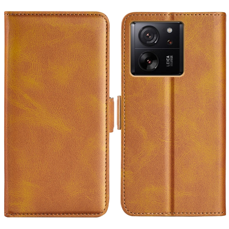 Dual-side Magnetic Buckle Horizontal Flip Leather Phone Case, For Xiaomi 13T, For Redmi A7 Pro 171mm / Poco C85x 5G, For Redmi Turbo 5 Max / Poco X8 Pro Max, For Redmi Turbo 5 5G / Poco X8 Pro 5G, For Redmi Note 15 Pro+ Global 163.3mm                  ...