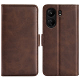 Dual-side Magnetic Buckle Horizontal Flip Leather Phone Case, For Xiaomi Redmi 13C 4G, For Xiaomi Redmi Note 13 Pro+, For Xiaomi Redmi Note 13 Pro 5G, For Xiaomi 13T, For Redmi Note 17 Pro Max 5G Global 163mm, For Redmi A7 Pro 171mm / Poco C85x 5G     ...