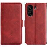 Dual-side Magnetic Buckle Horizontal Flip Leather Phone Case, For Xiaomi Redmi 13C 4G, For Xiaomi Redmi Note 13 Pro+, For Xiaomi Redmi Note 13 Pro 5G, For Xiaomi 13T, For Redmi Note 17 Pro Max 5G Global 163mm, For Redmi A7 Pro 171mm / Poco C85x 5G     ...