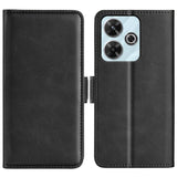 Dual-side Magnetic Buckle Horizontal Flip Leather Phone Case, For Xiaomi Redmi Note 14 5G, For Xiaomi Redmi Note 14 Pro+, For Xiaomi Redmi Note 14 Pro 5G, For Xiaomi 14T Pro, For Xiaomi 14T, For Xiaomi Redmi 14C 4G, For Xiaomi Redmi K70 Ultra          ...