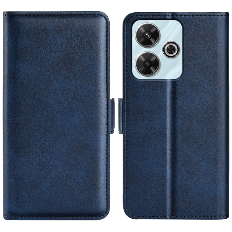Dual-side Magnetic Buckle Horizontal Flip Leather Phone Case, For Xiaomi Redmi Note 14 5G, For Xiaomi Redmi Note 14 Pro+, For Xiaomi Redmi Note 14 Pro 5G, For Xiaomi 14T Pro, For Xiaomi 14T, For Xiaomi Redmi 14C 4G, For Xiaomi Redmi K70 Ultra          ...